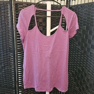 Chaser Purple Short Sleeve Top